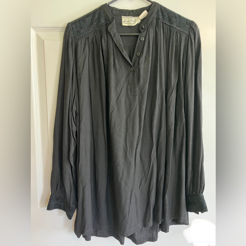 Black Long Sleeve Tunic